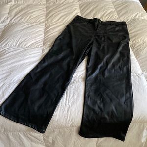 boohoo faux leather pants US Size 16